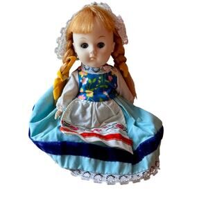 Vintage 1960s Hong Kong 8" International Costume Doll